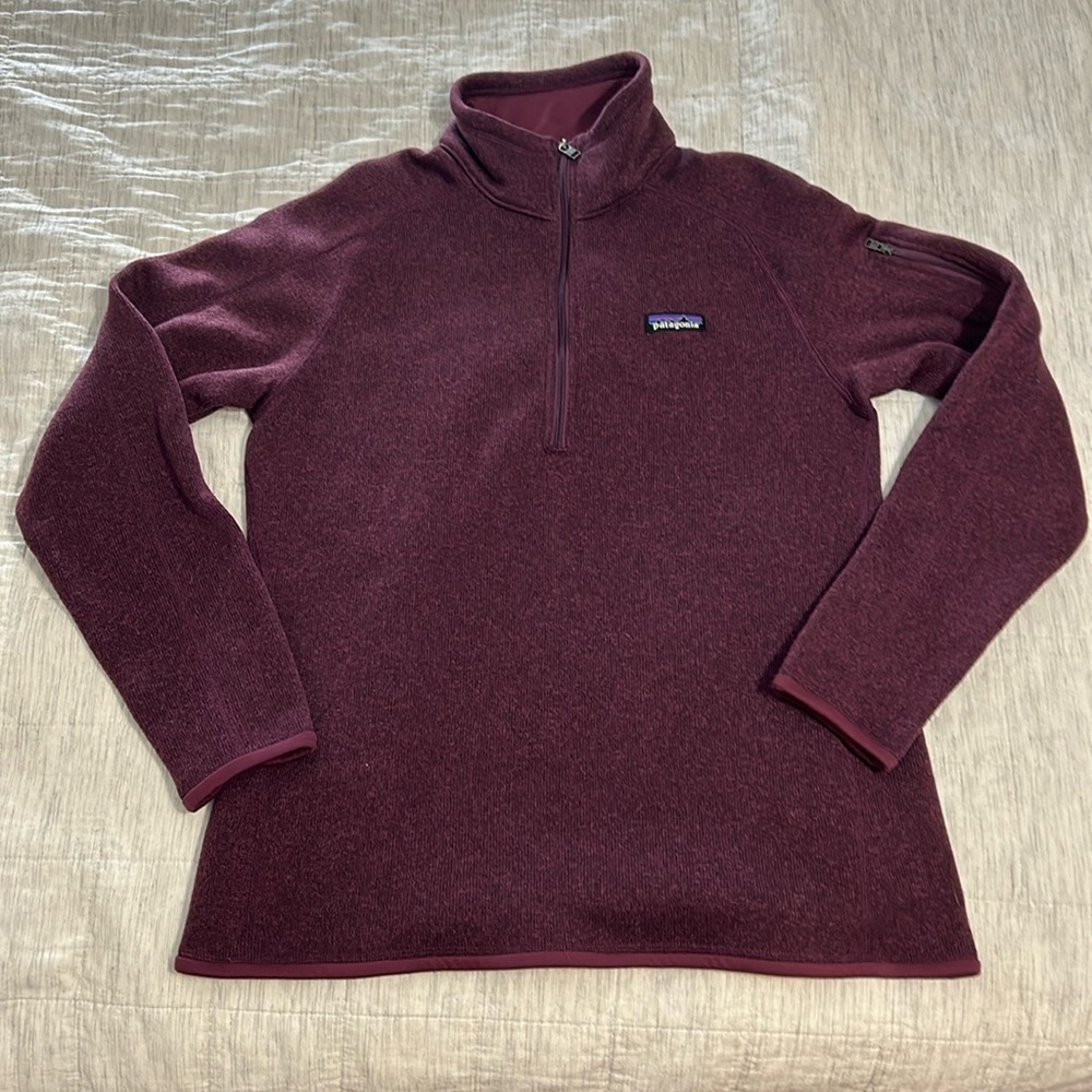 Patagonia Women’s 1/4 zip Better Sweater - Large